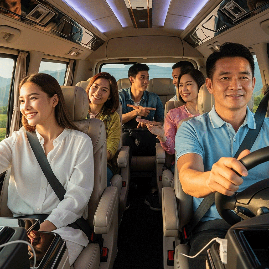 เช่ารถตู้พร้อมคนขับ ไปต่างจังหวัด เลือกยังไงให้คุ้มค่า