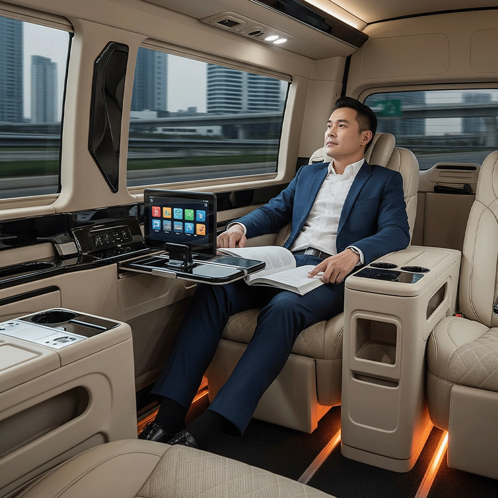 รถตู้เช่า VIP: ความสบายเหนือระดับในทุกการเดินทาง